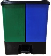 Twin Foot Operated Dustbin